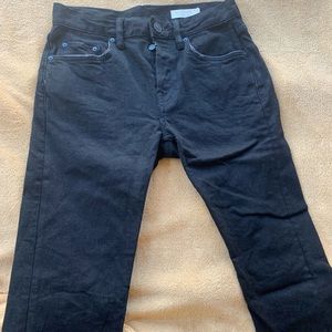 ALLSAINTS men’s skinny jeans (black, waist 28)